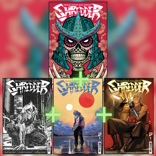 Shredder #1 J. Gonzo Exclusive Variant + 1:25 Incentive + 1:50 Incentive + 1:100 Incentive